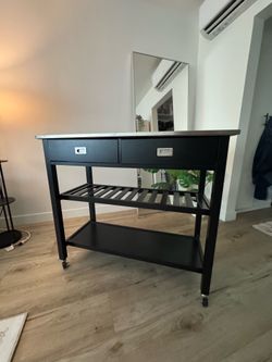 Rolling Kitchen Island/Bar Cart