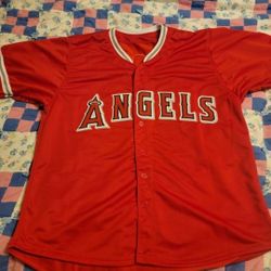 Mike Trout Autographed Jersey 