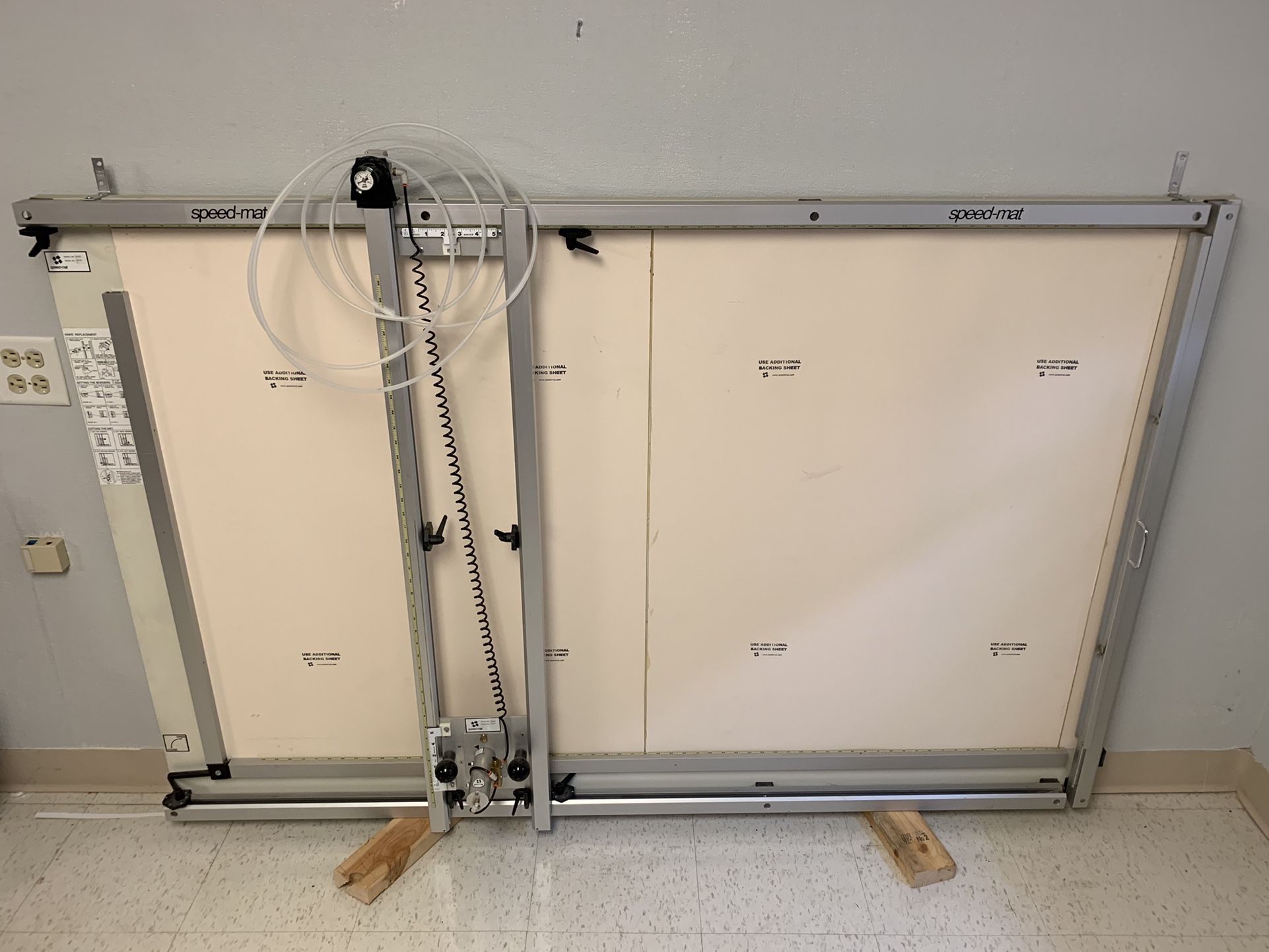 Speed Mat Pneumatic Cutter Framing