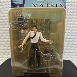 N2 Toys The Matrix Mr. Anderson Action Figure 2000 Boxed Accessories