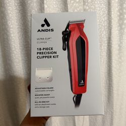 Andis UltraClip – 18-Piece Precision Clipper Kit