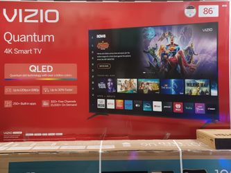 55" Screen QLED SMART 4K ULTRA HDTV BY Vizio Quantum Pro.  Free Wallmount Bracket.