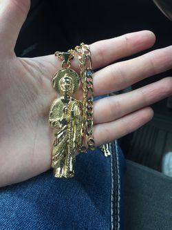 Sanjudas oro laminado gold plated