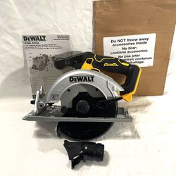 Brand New Dewalt Sidewinder Style 20V Brushless 6-1/2” Circular Saw With Accessory. Retails For $229 For Tool Only.