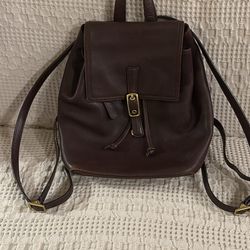 Leather Coach backpack - Good Condition! 