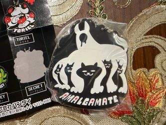 UNDERTALE SECRET Amalgamate Bandai Gashapon Capsule Rubber Mascot Keychain
