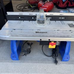 Kobalt Router and table combo