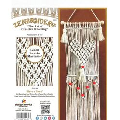 Design Works Crafts Zenbroidery Macrame Kit