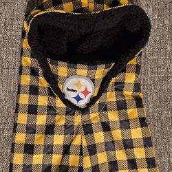 Pittsburgh Steelers Official NFL Unisex Plaid Hooded Gaiter