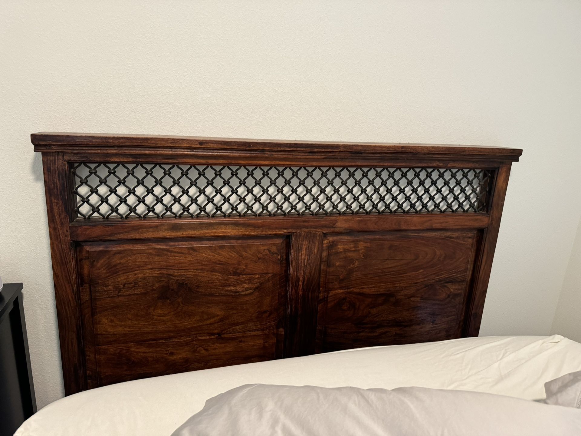 Solid Wood Headboard Queen Size