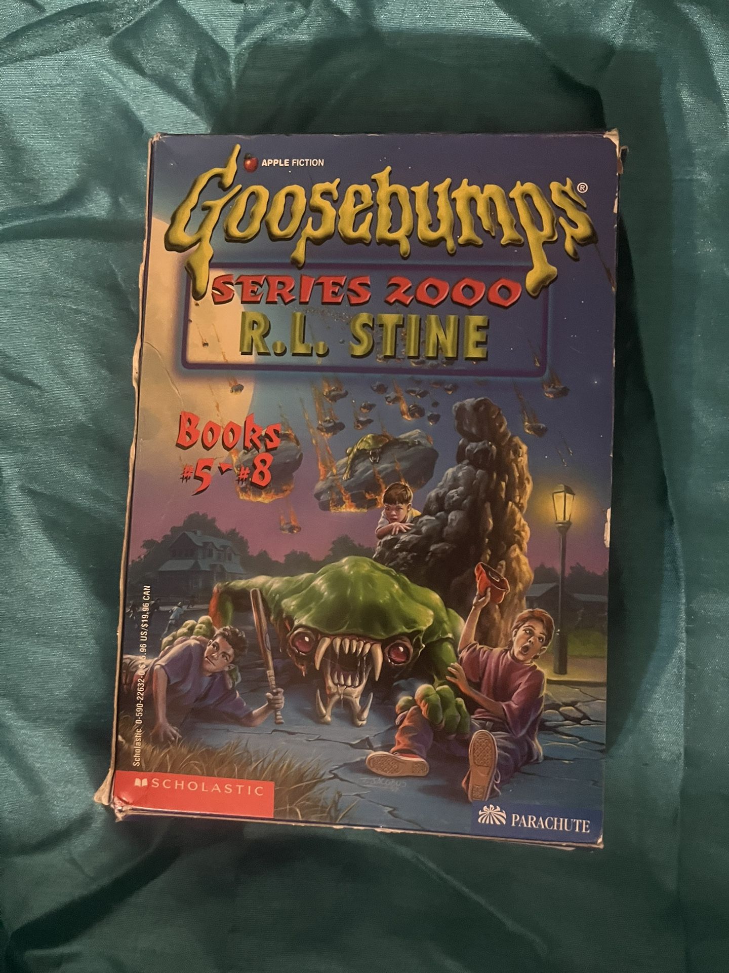 Goosebumps Series 2000 Books #5-8 By R.L. Stine 