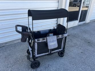 Wonderfold Double Seat Pro Wagon Stroller! Good condition! Retails $599.99