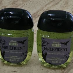 Bath and Body Works Disney Villains Maleficent PocketBac Hand Sanitizers 