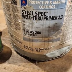 SHERWIN WILLIAMS WELD THRU PRIMER