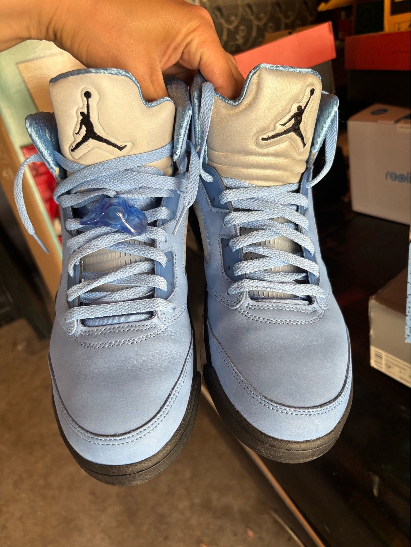 Jordan retro 5 unc’s used og everything size 10.5
