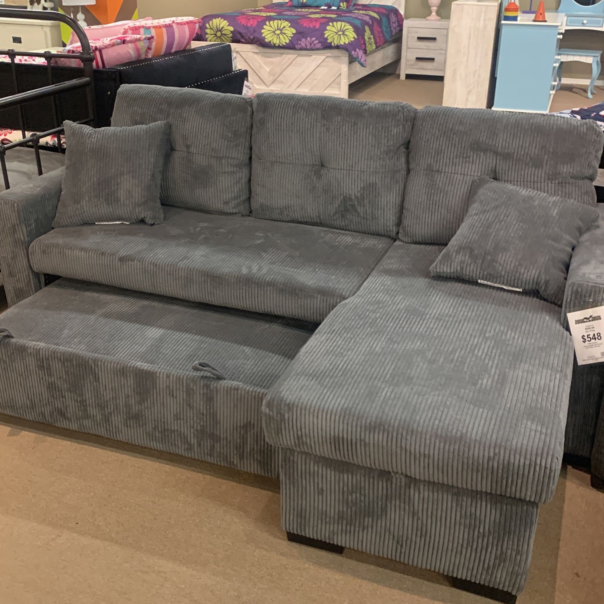 Sofa Chaise With Sectional Perfect Size Fir Small Space