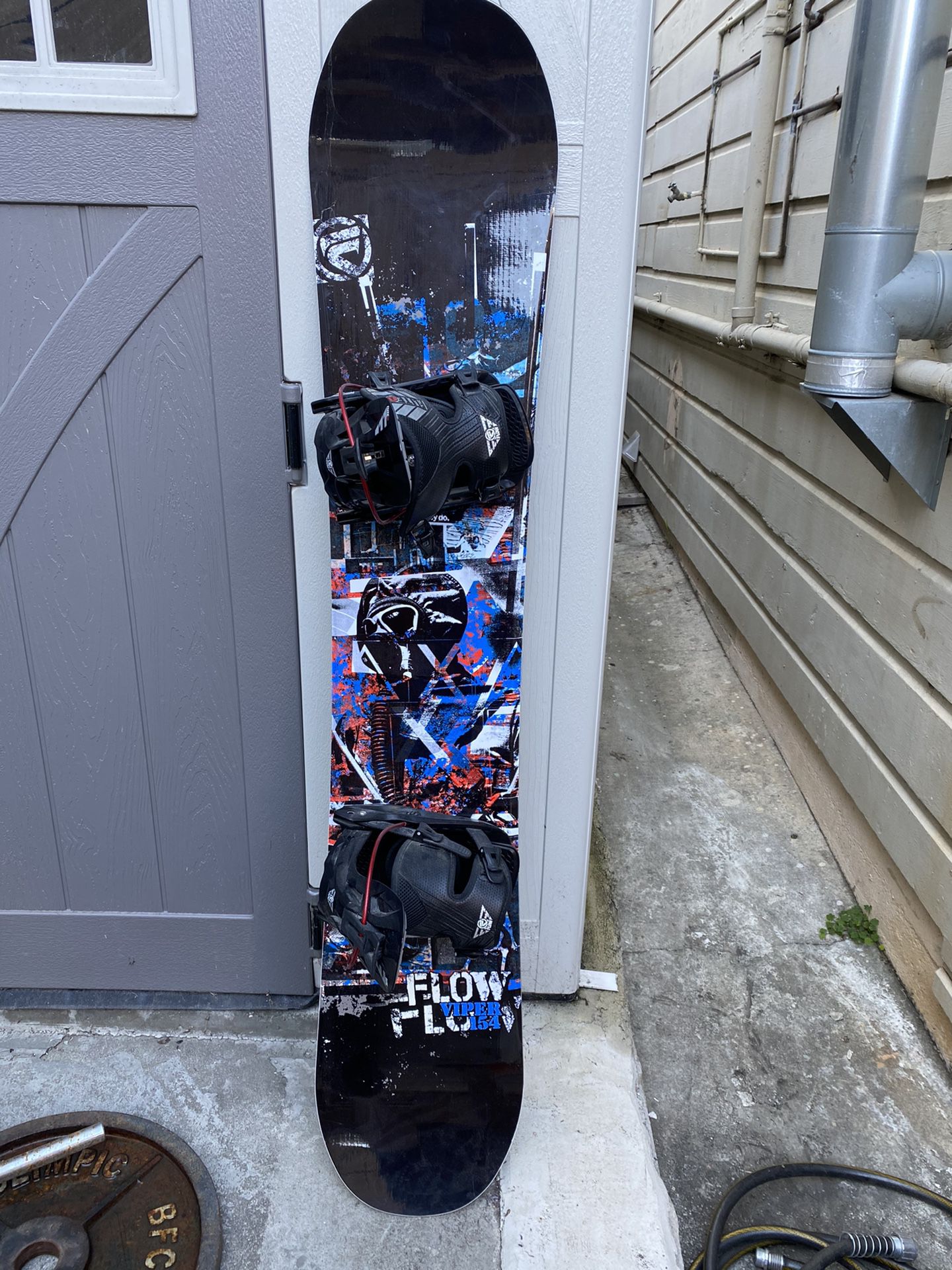 Never Used 154’ Flow Snow Board For Sale With Boots