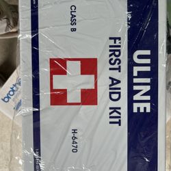 Uline ANSI Approved First Aid Kit - Class B, 50 Person New