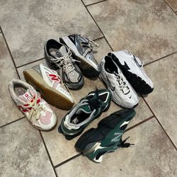 New Balance & Nike Sneaker Lot - Sizes 4 to 6 (NB 1906R, 9060, Nike P-6000) - Great Condition