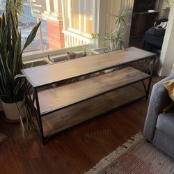 TV stand bookshelf