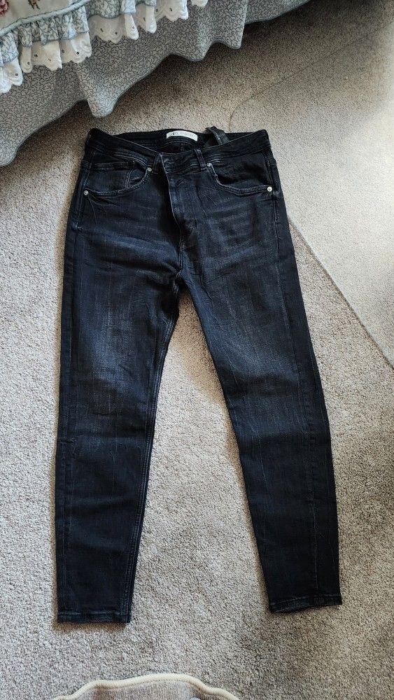 Zara Women's Black Jeans