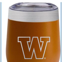 The Memory Company | Licensed NCAA 12oz Stainless Steel Stemless Wine Tumbler