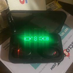 TWS BTH-F9-5 TRUE Wireless Earbuds With Power Bank Case