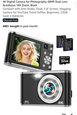 4K Digital Camera