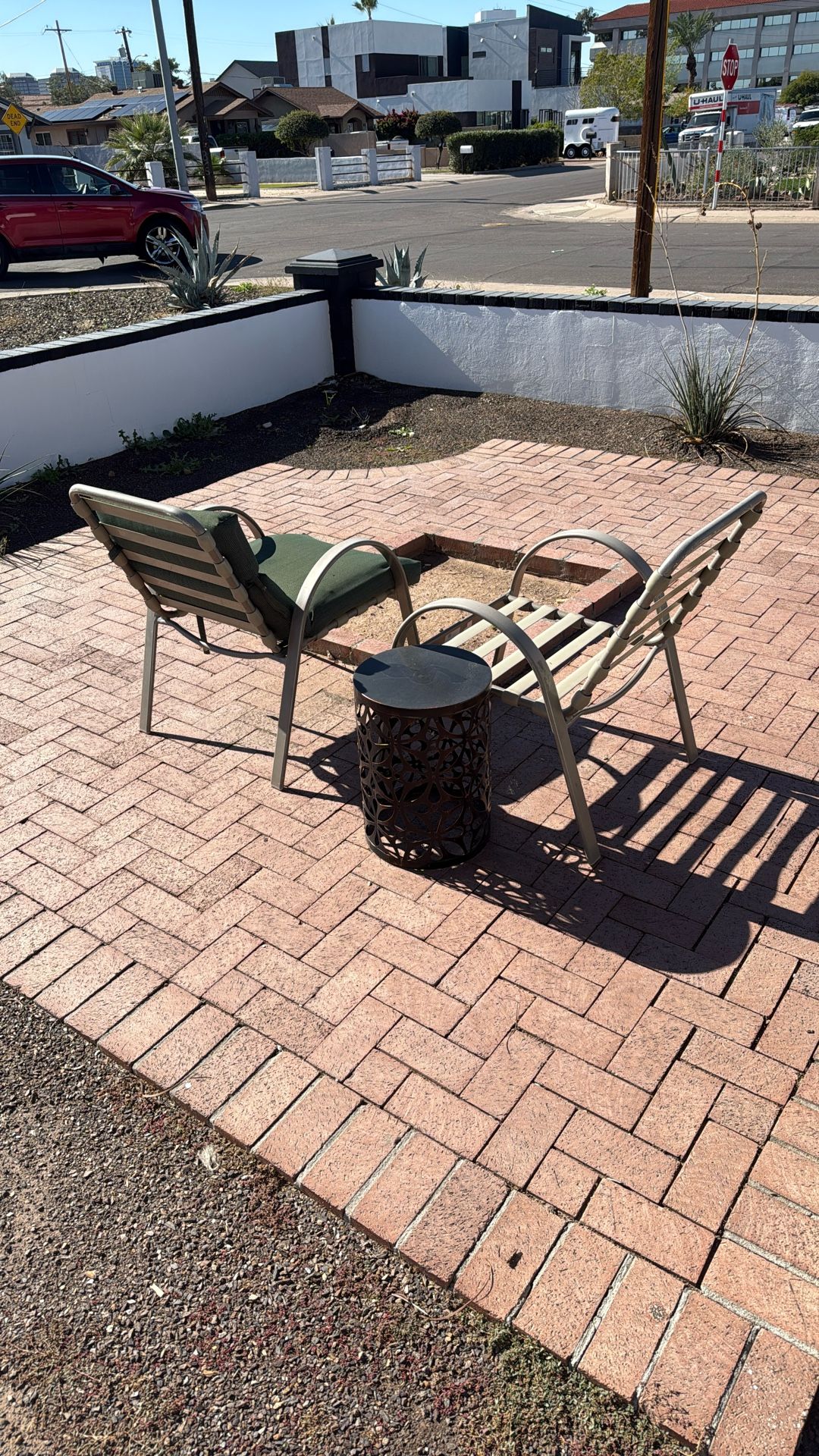 Out Door chairs and table