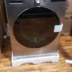 Lg  Washer Stainless Steel  New In Box 1 Less 