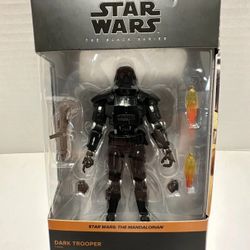 M921 STAR WARS BLACK SERIES 6" DARK TROOPER #28  from The MANDALORIAN