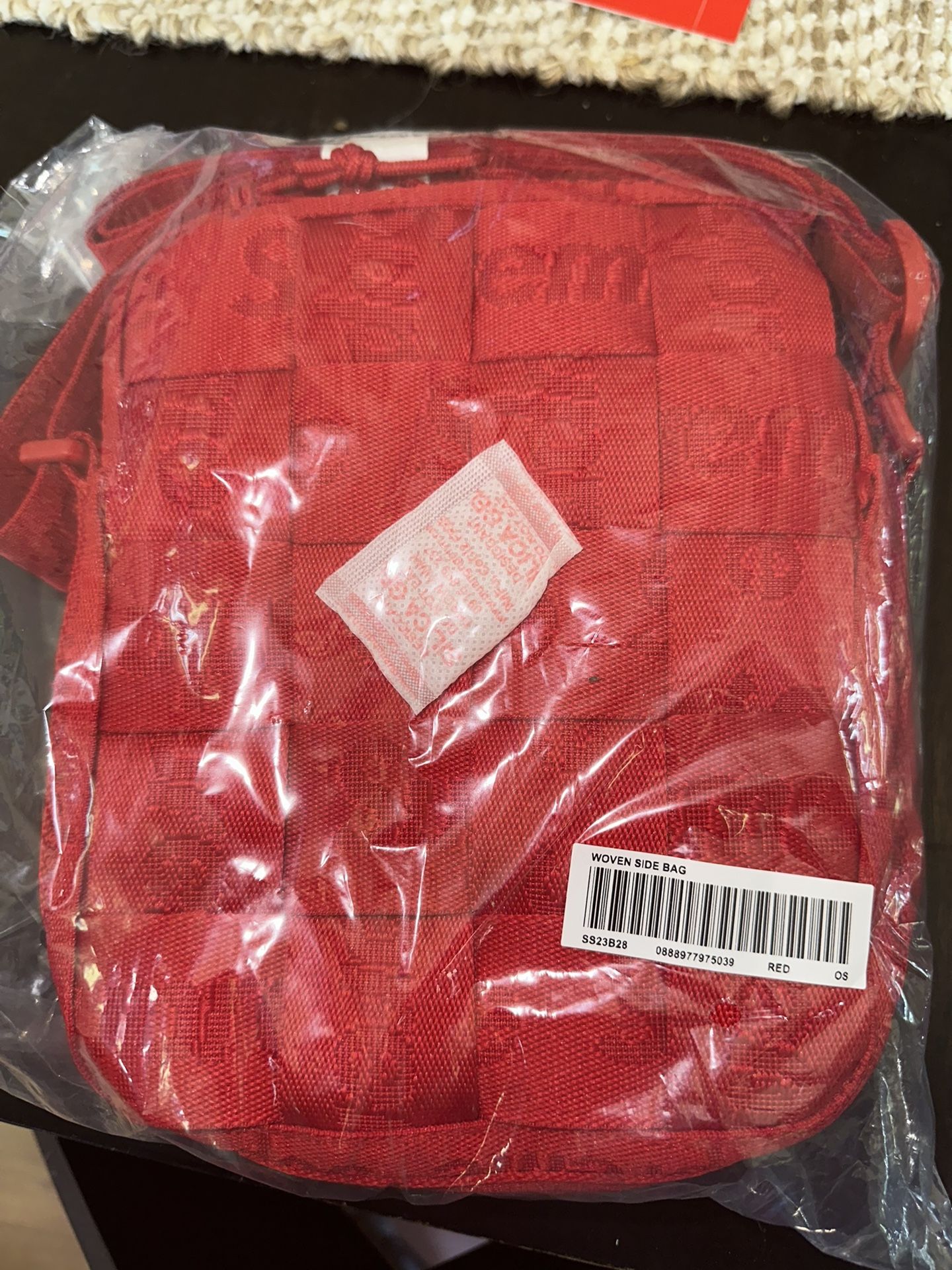 Supreme Woven Shoulder Bag