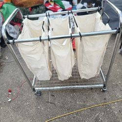 Price Is Firm.. Heavy Duty Triple Laundry Hamper