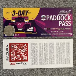 3-Day Paddock Pass Tickets 