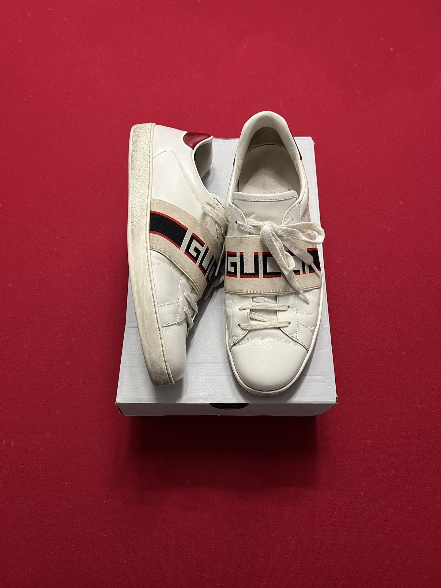Gucci Aces White Strap