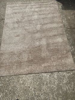 Plush shag 5’ x 7’ area rug
