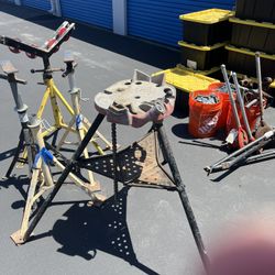 Ridgid Tri-Stand Pipe Vise, Up To 6”