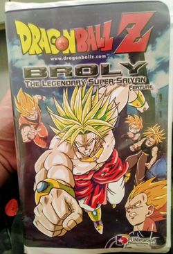 DBZ Broly VHS