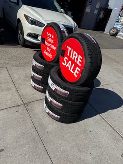 Set of 4 New Car Tires