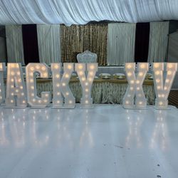 Marquee Letters And Numbers 