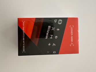 Ledger Nano X – Onyx Black | Brand New Sealed