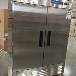 Double Door Stainless Steel Refrigerator 