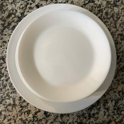 Correlle + IKEA Plates and Bowls