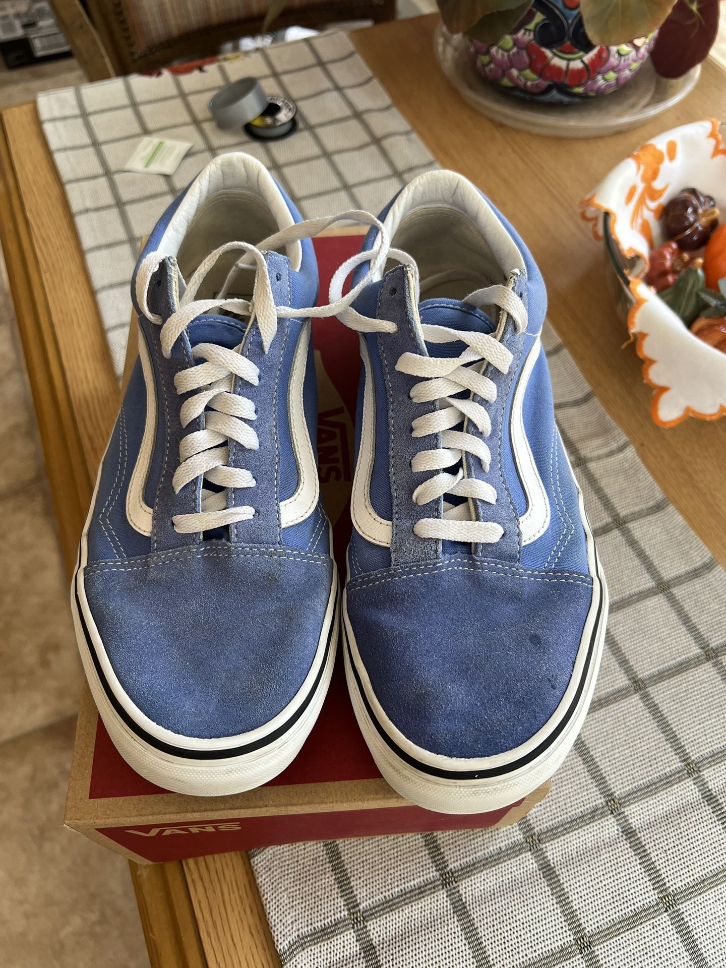 Blue Old Skool Vans
