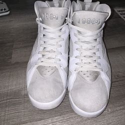 Jordan Retro 7 Men’s Size 11 White & Grey