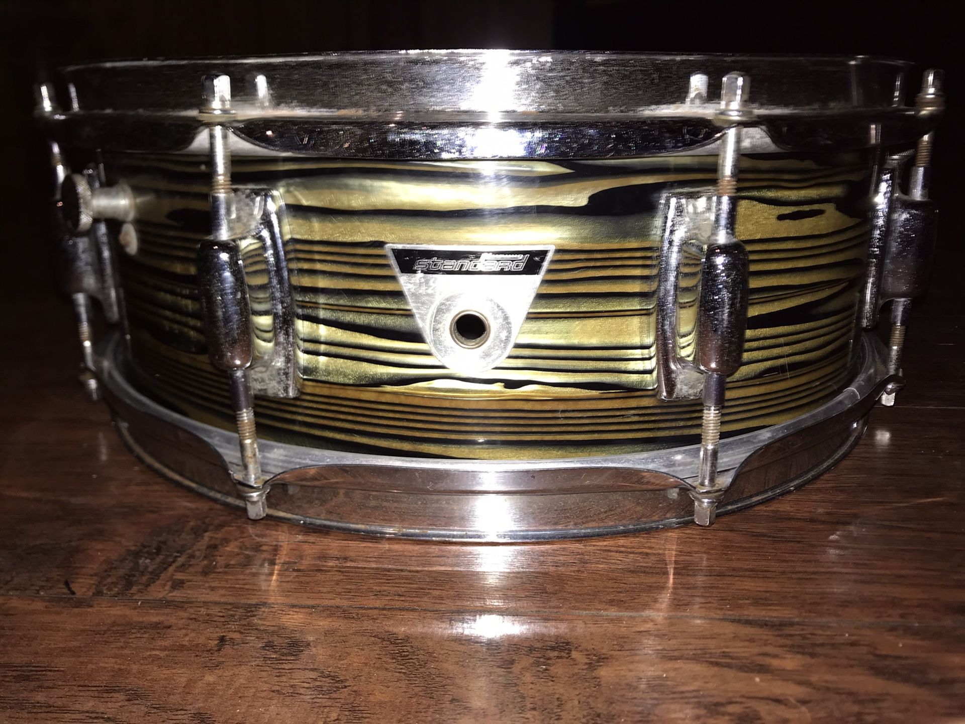 Ludwig S-100 Standard Series 5x14" 8-Lug Wood Snare Drum 1969 - 1974