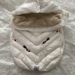 Baby Stroller Snow Bunting ( White)
