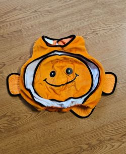 Nemo Fish costume, one size up to 24 months.