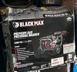 Pressure Washer Black Max 3300 psi 2.4 gpm