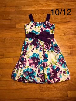 Girls summer dress size 10/12 preowned good shape porch pick up